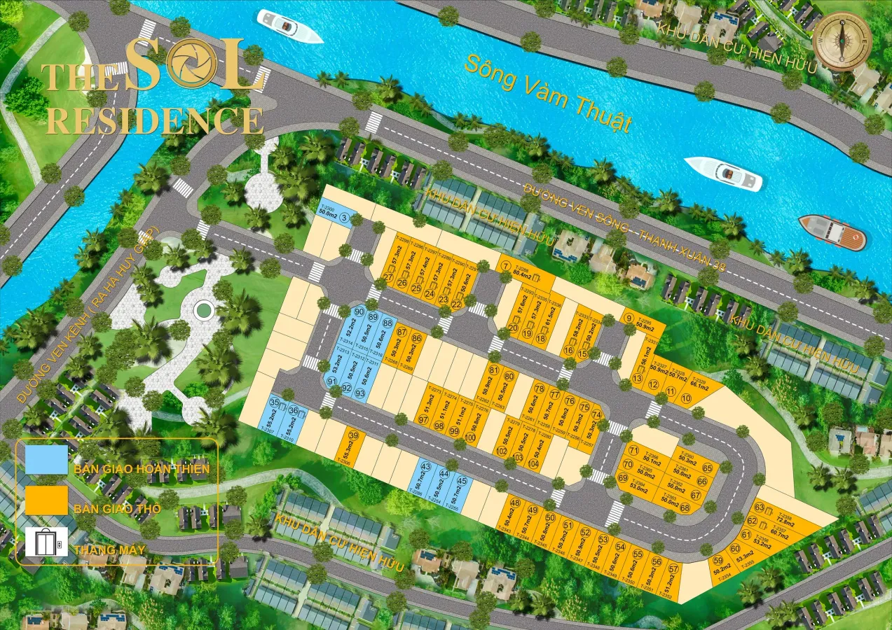 Bán nhà hẻm xe hơi 118/32/ Thạnh Xuân 38 shr từng căn dự án The Sol Residence Q.12