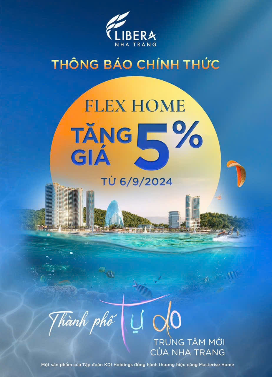 (VIP) Libera Nha Trang thiết kế sang trọng,đa công năng với nội thất cao cấp