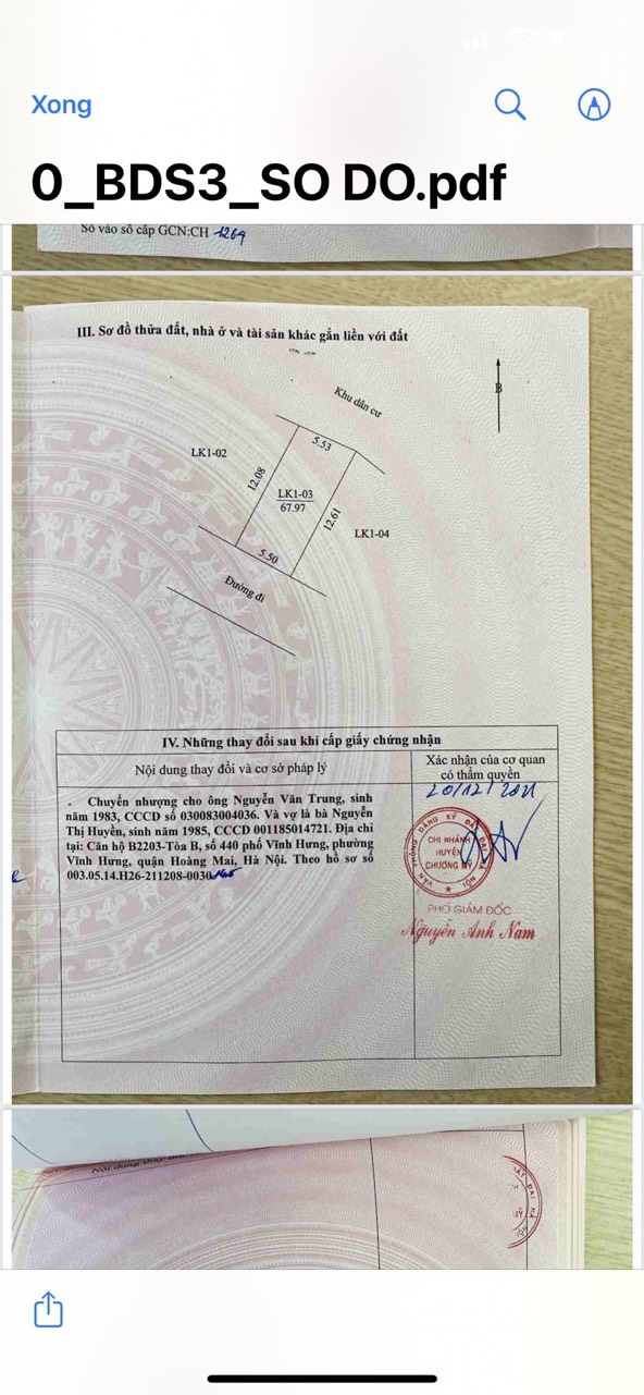 Chào bán siêu phẩm - ĐẤU GIÁ LỘC RÁC - KCN PHÚ NGHĨA - đường phân lô vỉa hè - kẹt tiền cần bán nhanh trong tuần -