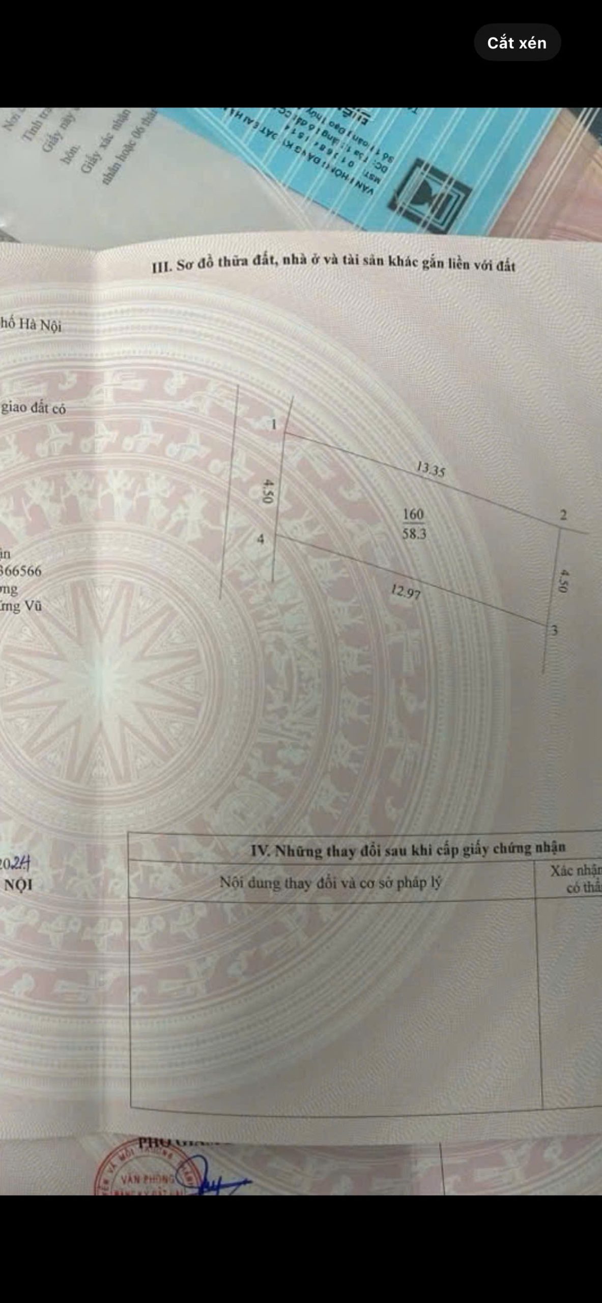 cc gửi bán 58,3m đông phương yên cách chúc vài phut đi pương tiện ô tô đỗ cửa