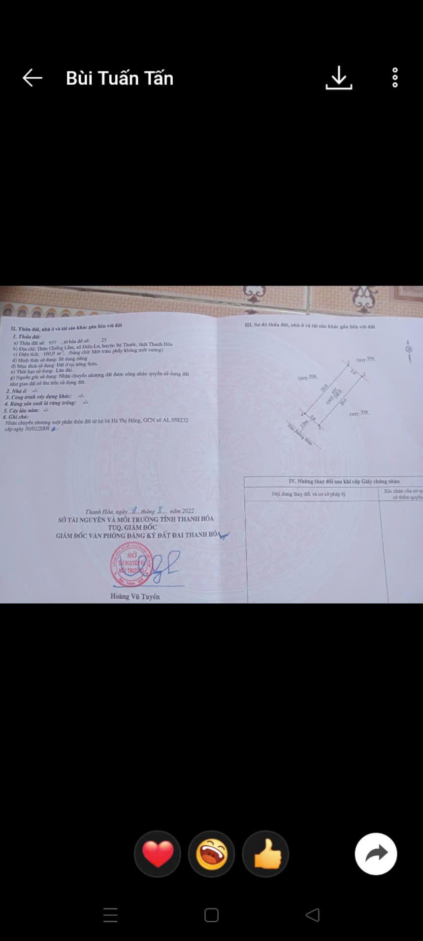 HOT HOT - CHÍNH CHỦ CẦN BÁN GẤP LÔ ĐẤT GẦN TRUNG TÂM PHỐ Điền Lư, Bá Thước, Thanh Hóa