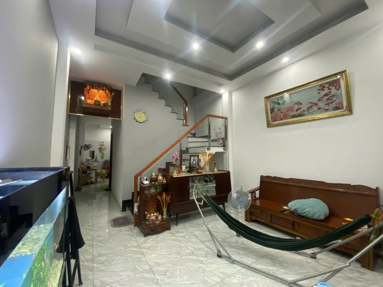 Bán nhà trệt 2 lầu 4pn sân thượng Huỳnh tấn Phát 61m2 quận 7