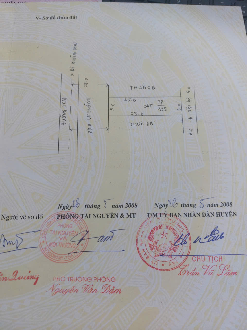 chính chủ gửi bán lô đất mặt đường kinh doanh đường hcm dt 125m sẵn sổ công chứng trong ngày giá đầu tư chỉ hơn 2