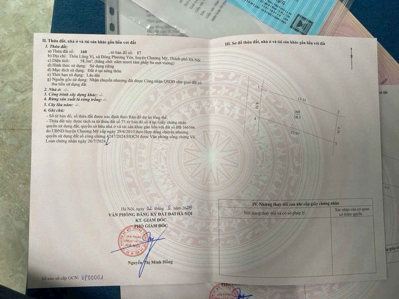 Hàng hiếm gần khu công nghiệp phú nghĩa, chợ đông phương yên, cách ql6 chỉ 500m Dt 58m2 full thổ cư giá hơn tỷ rất đầu