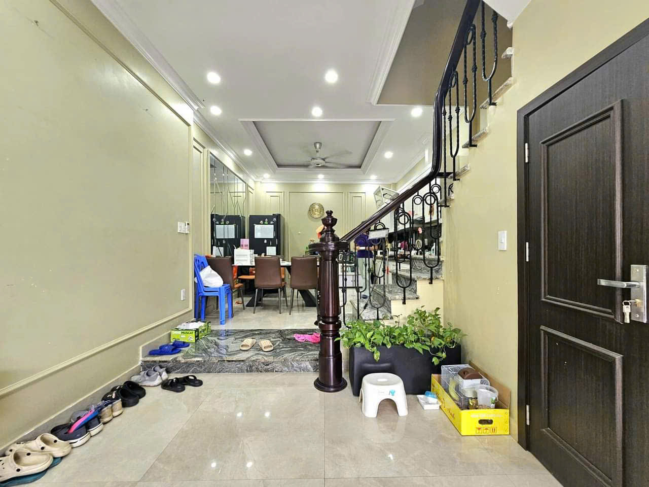 Bán nhà Tái định cư Vĩnh Niệm, 40m 4 tầng độc lập, view vườn hoa, GIÁ 4.48 tỉ