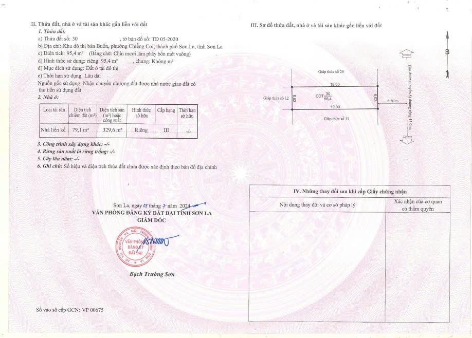 Chính Chủ Bán Nhà Phố Liền Kề Vị Trí Đẹp Tại KĐT An Phú, Chiềng Cơi, TP Sơn La