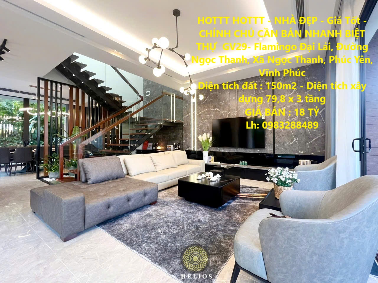 HOTTT HOTTT - NHÀ ĐẸP - Giá Tốt - CHÍNH CHỦ CẦN BÁN NHANH BIỆT THỰ GV29- Flamingo Đại Lải