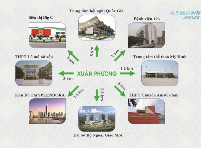 Bán CC Vigracera Xuân Phương , lô góc view đẹp,tầng trung – tặng NT 58m2 , Giá chỉ 2,89 tỷ