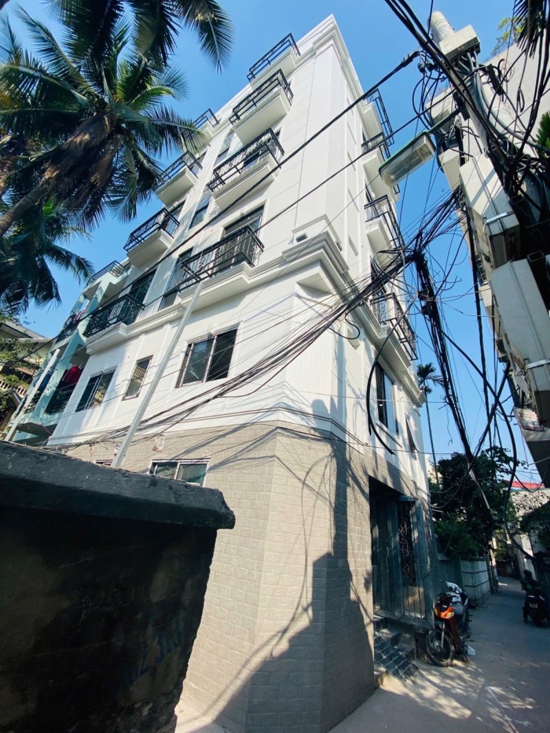 14PKK, Yên Hoà, Cầu Giấy. 60m2; 6 tầng, TMay; MT 7.7m; Giá 16.3 Tỷ 14 PKK - FULL NỘI THẤT- DÒNG TIỀN CAO