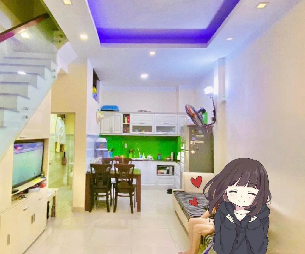 NHÀ MỚI ĐẸP - CMT8 Q.10 - NGAY CHỢ HÒA HƯNG - 32m2 - 4 TẦNG BTCT - 3PN - HOÀN CÔNG ĐỦ