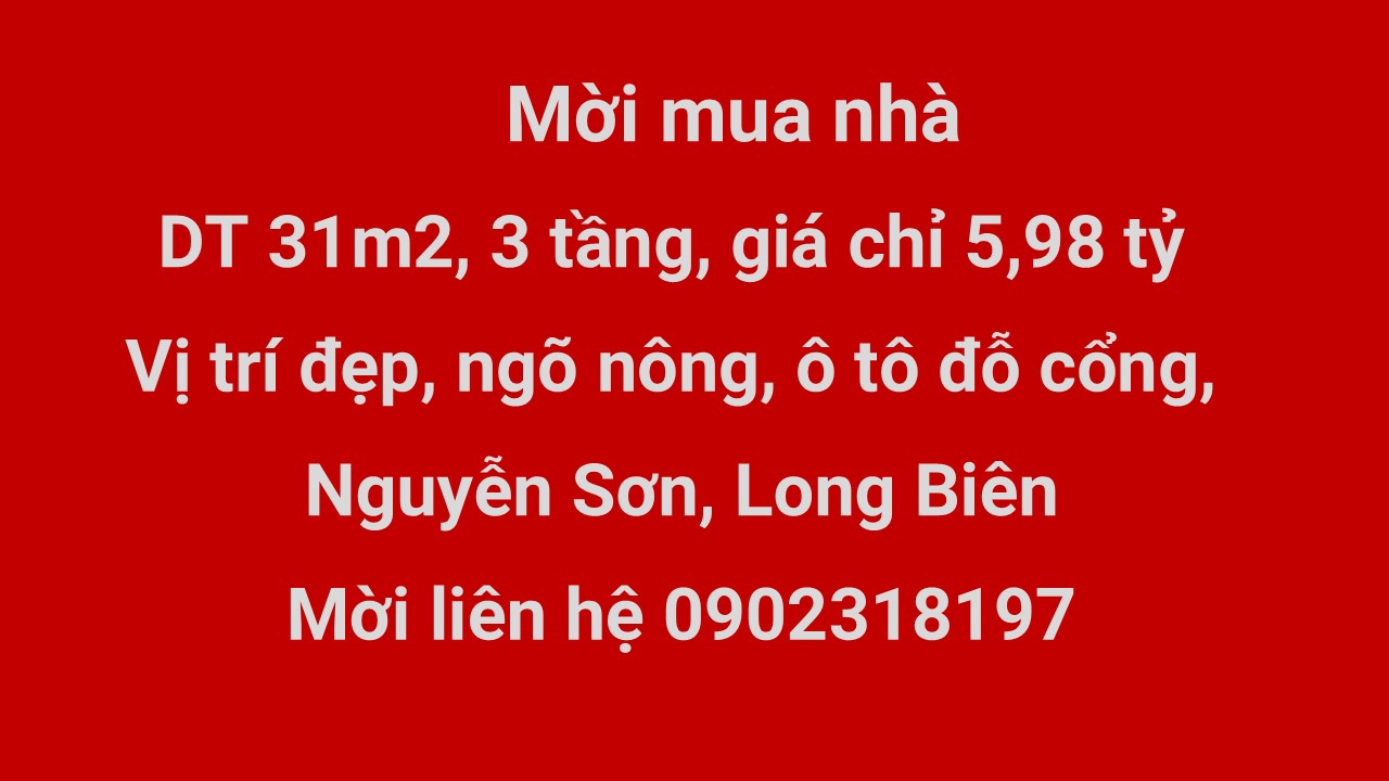 Không mua ngôi nhà này, bạn sẽ hối tiếc mãi mãi!