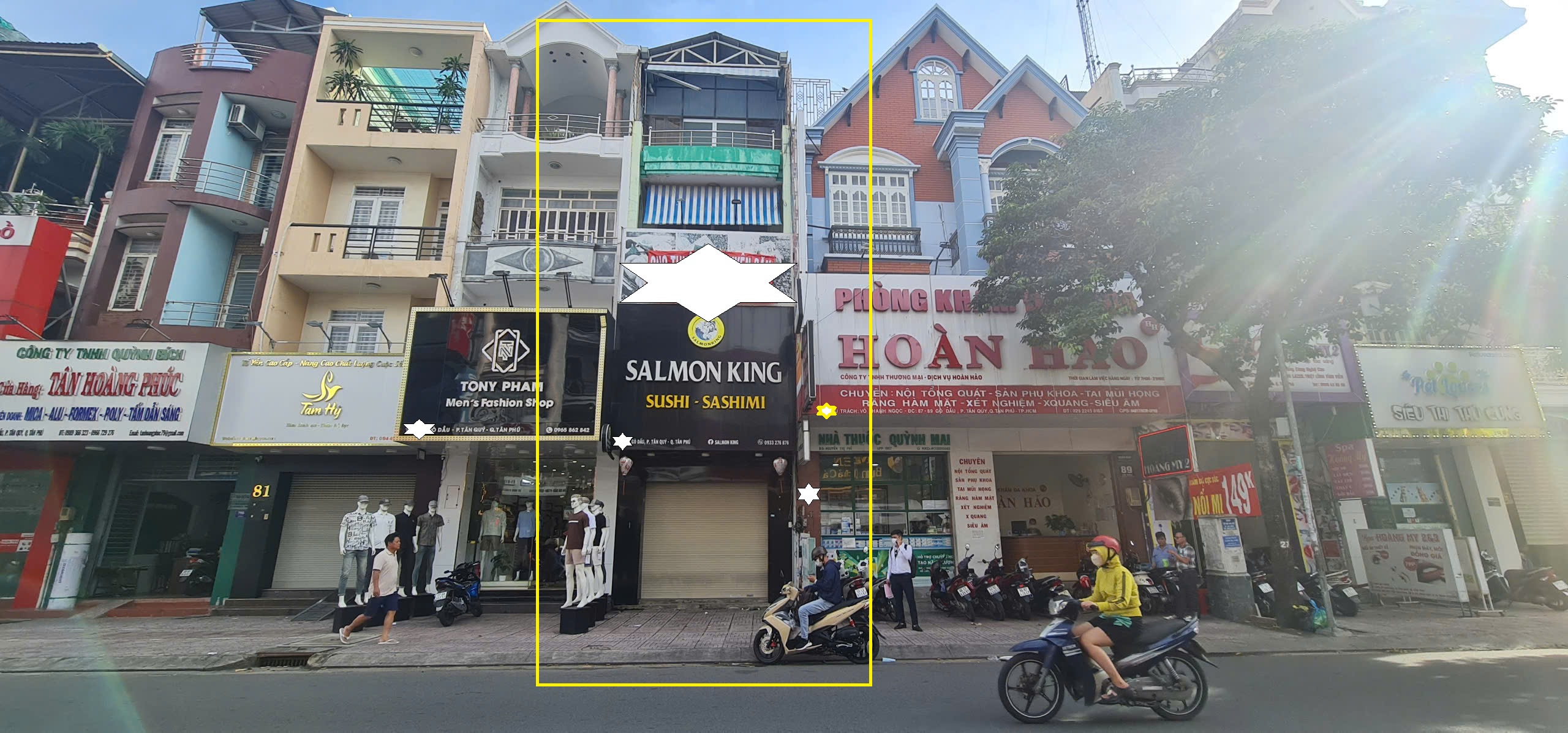 Cho thuê nhà 2 mặt tiền Gò Dầu 68m2, 3Lầu - KHU CỰC SẦM UẤT