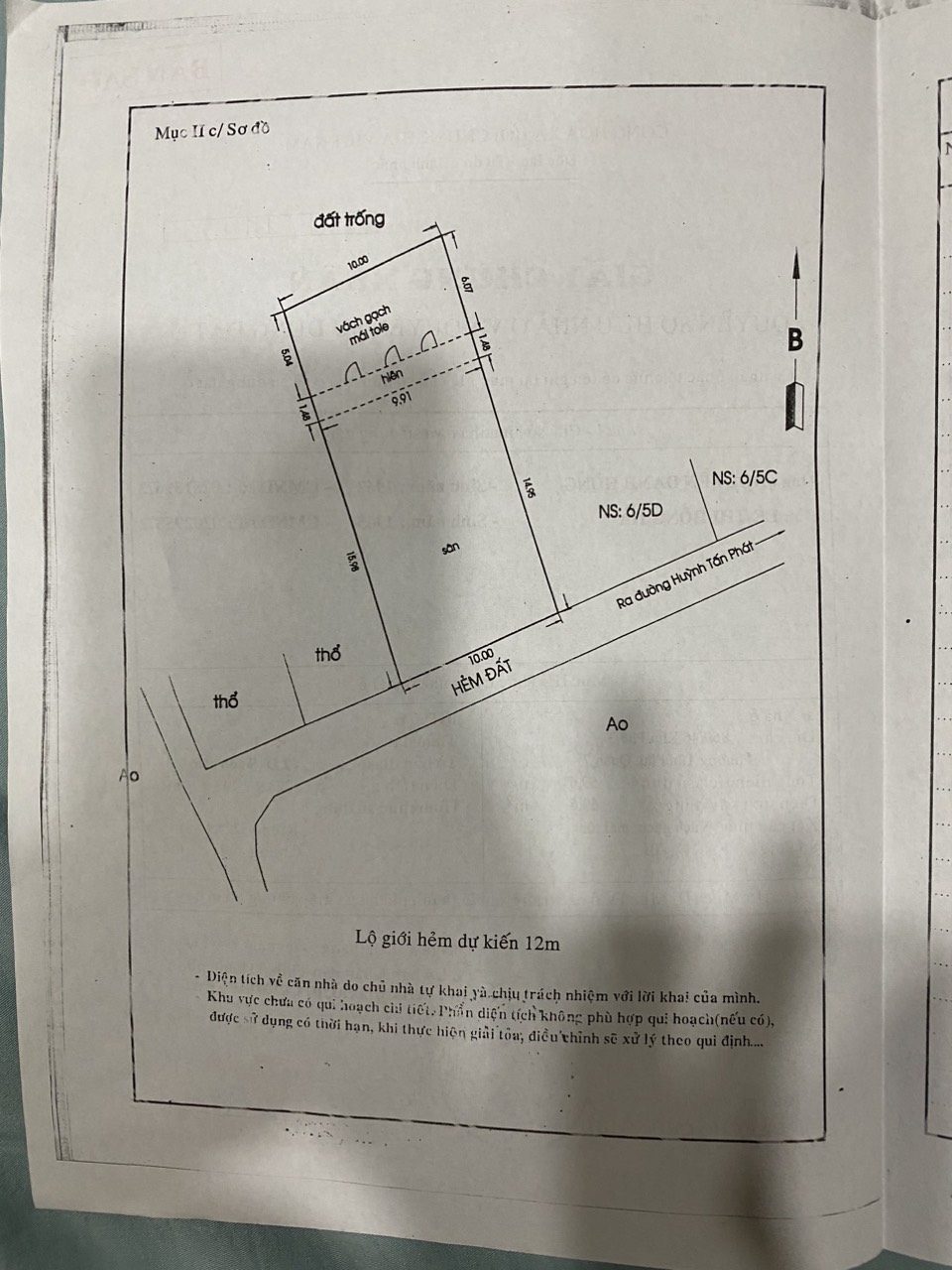 BÁN NHÀ NÁT HẺM XE HƠI HUỲNH TẤN PHÁT, TÂN PHÚ, QUẬN 7