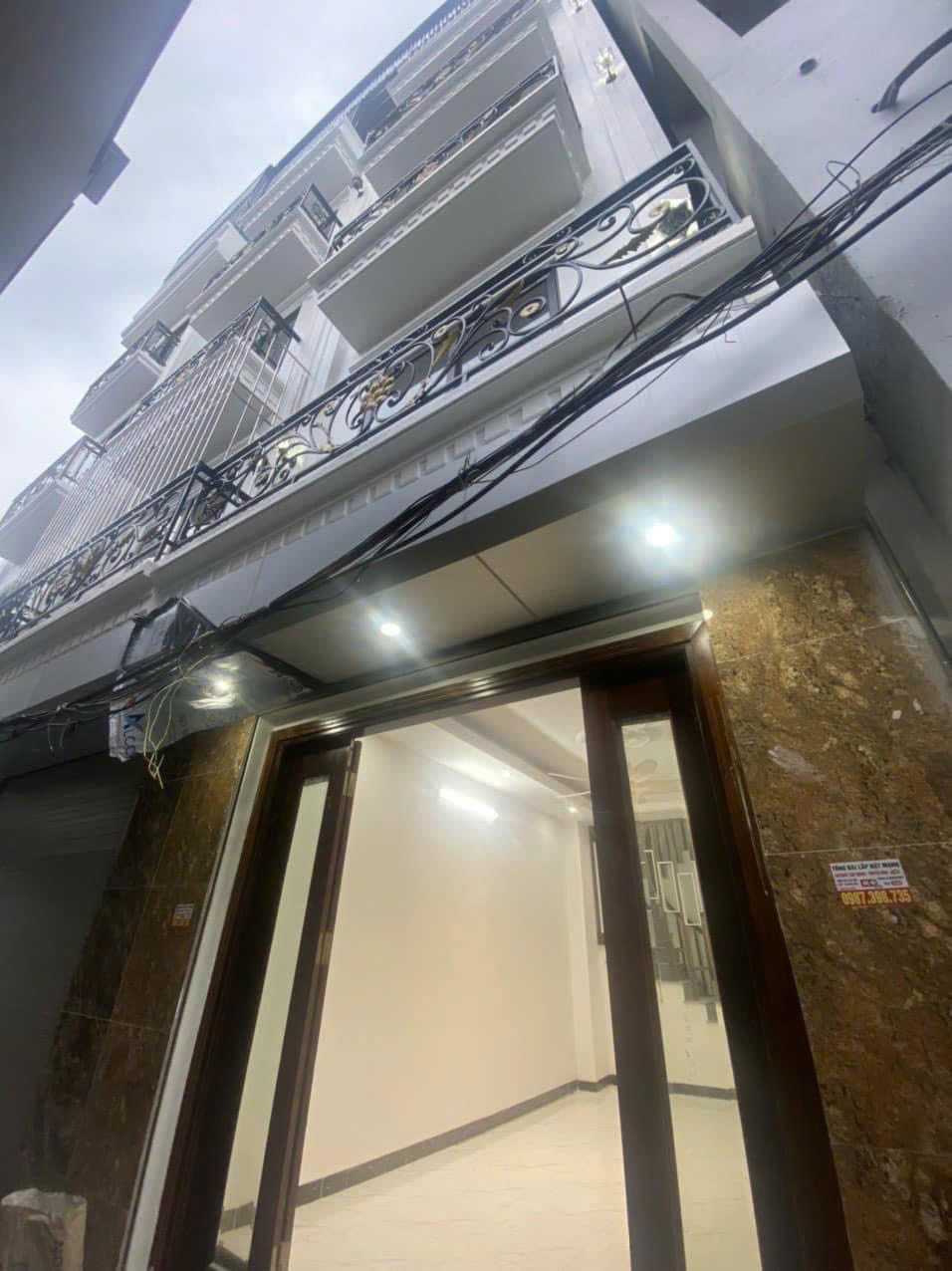 BÁN NHÀ NHÂN TRẠCH - PHÚ LƯƠNG - HÀ ĐÔNG - 45.5m x 5 tầng lh: 0372413014