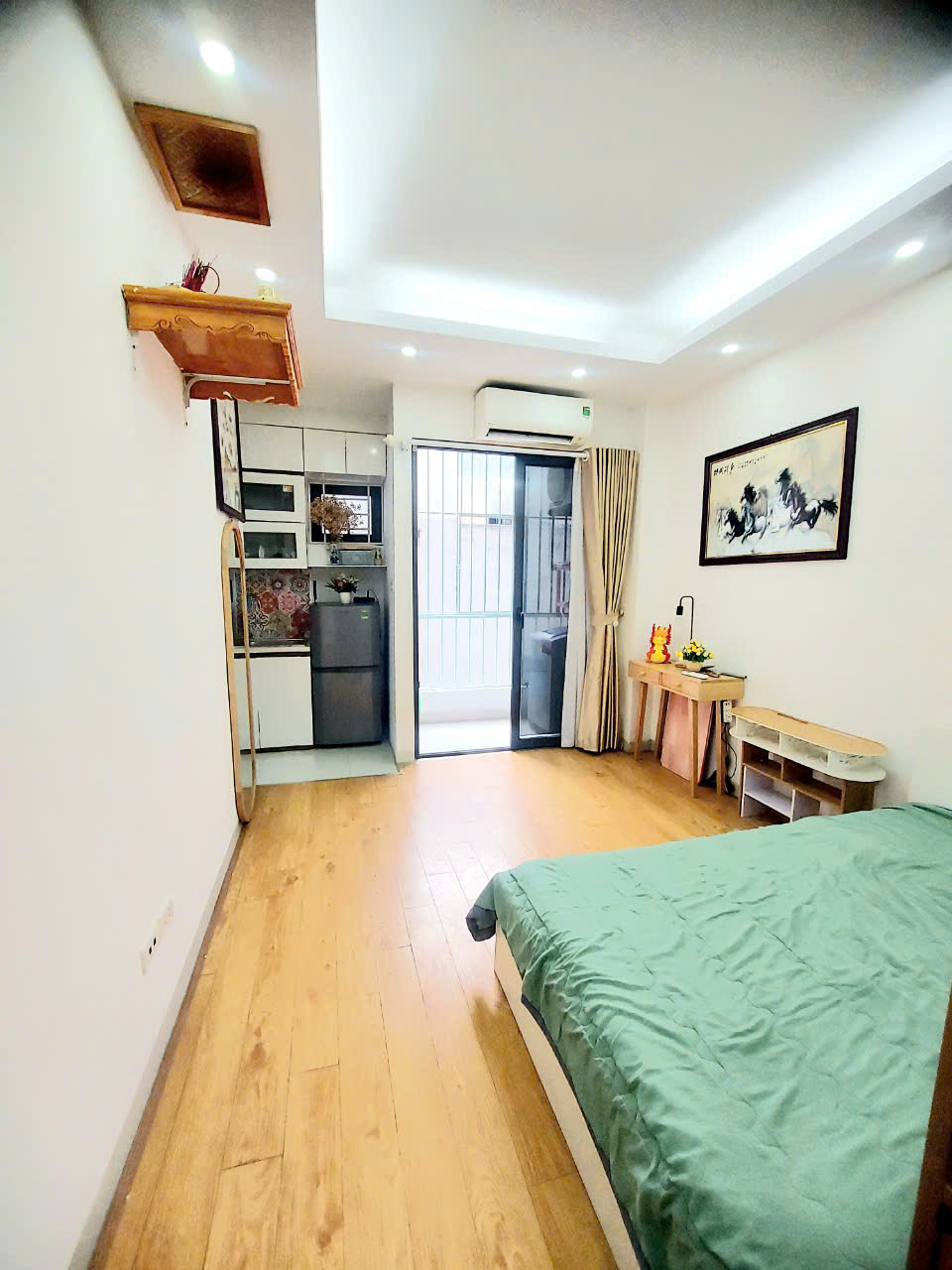 Bán căn hộ studio phố Khâm Thiên , 30m2 , 1 Ngủ 1 VS full đồ, 980tr