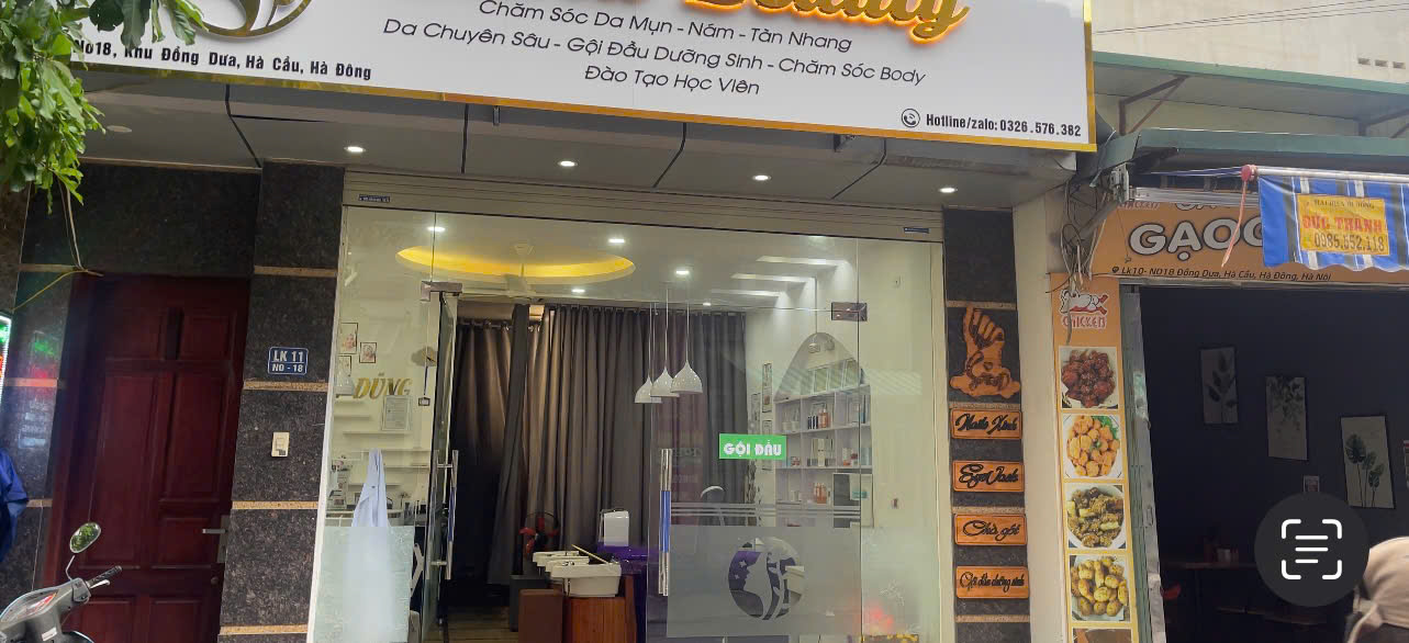 Cần Sang nhượng Spa 2 tầng đang hoạt động tại Hà Đông, Hà Nội_LH: 0326576382