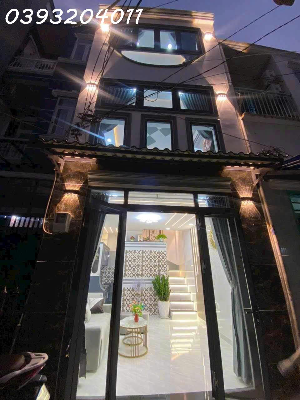 ❌LÊN SÓNG SIÊU PHẨM NHỎ ĐẸP LUNG LINH-FULL NỘI THẤT-SÁT VÁCH CV LÀNG HOA-NGUYỄN VĂN KHỐI-GV-3TẦNG-CHỈ 3TỶ180-TL.