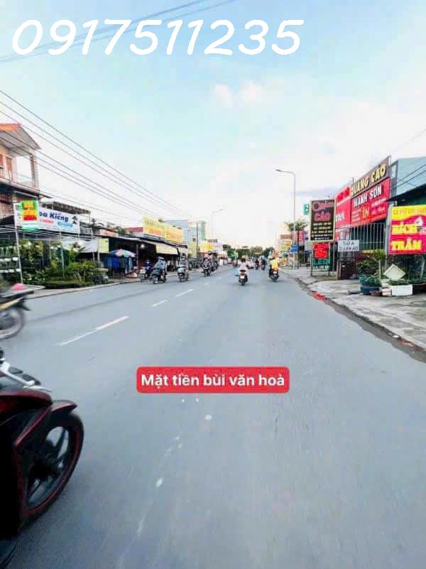 Chủ cần bán gấp nhà mặt tiền bùi văn hoà Nhà 1 trệt 1 lậu Dt : 6 x 42 sổ riêng full thổ cư Vị trí ngay cây xăng long