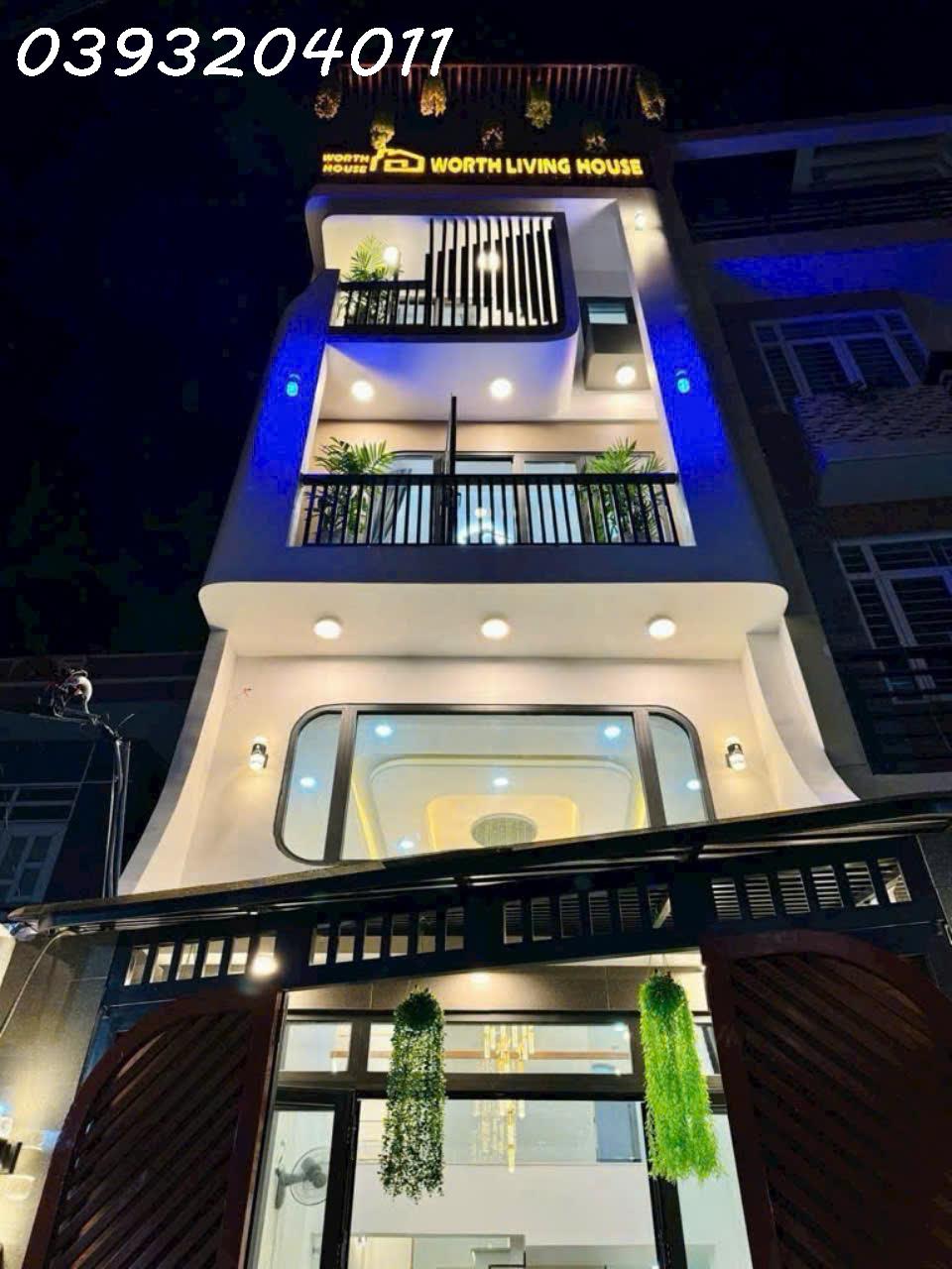 ❌NHÀ THANG MÁY CHẠY VÙ VÙ-HẺM Ô TÔ - 5 TẦNG-5 PHÒNG-HOÀN CÔNG ĐẦY ĐỦ-NỘI THẤT FULL-NGAY EMART PHAN HUY ÍCH -GV-65M2-CHỈ