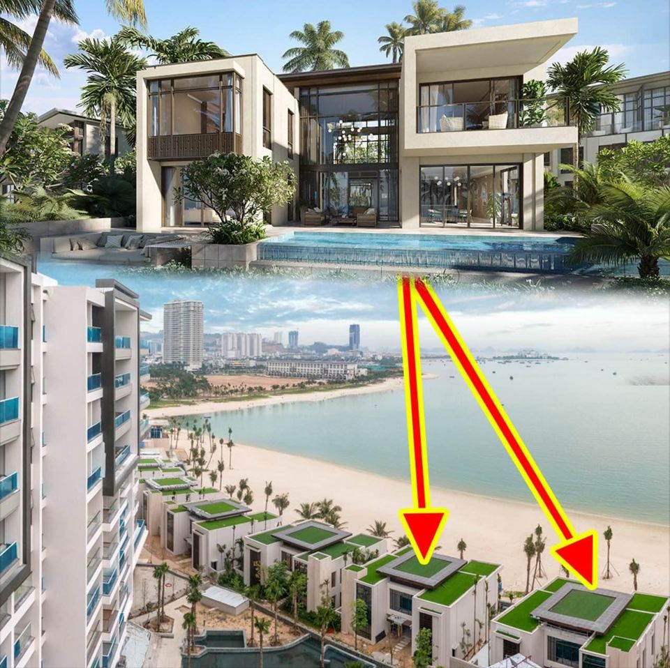 2 căn Biệt thự mặt biển, view vịnh cuối cùng, QLVH bởi thương hiệu 5* quốc tế InterContinental.