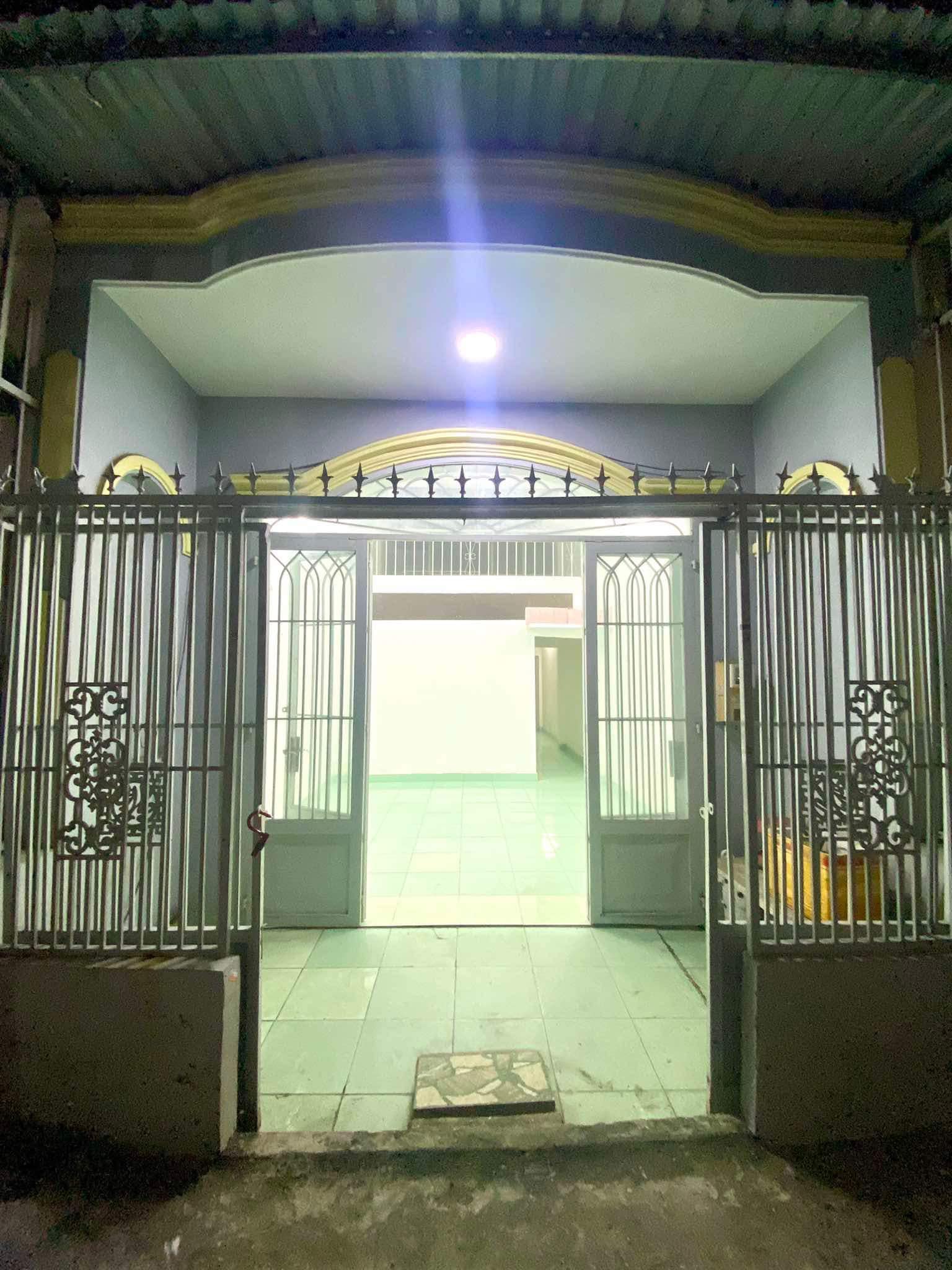 NHÀ TRỆT LỬNG MỚI TINH - CÁCH 2 CĂN RA MT ĐƯỜNG NHỰA HT13 - HXH 5M.