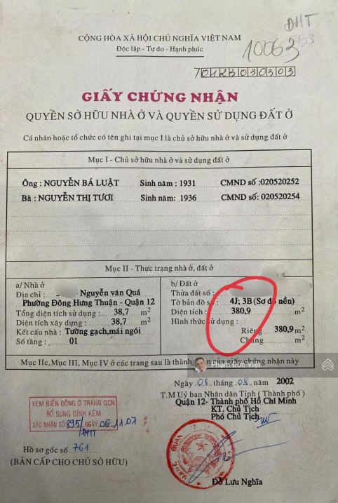 Ngộp! Mặt tiền Nguyễn Văn Quá Quận 12 - 10x 36m (CN: 380m2) - HDT: 50tr/th - Giá 27 tỷ TL