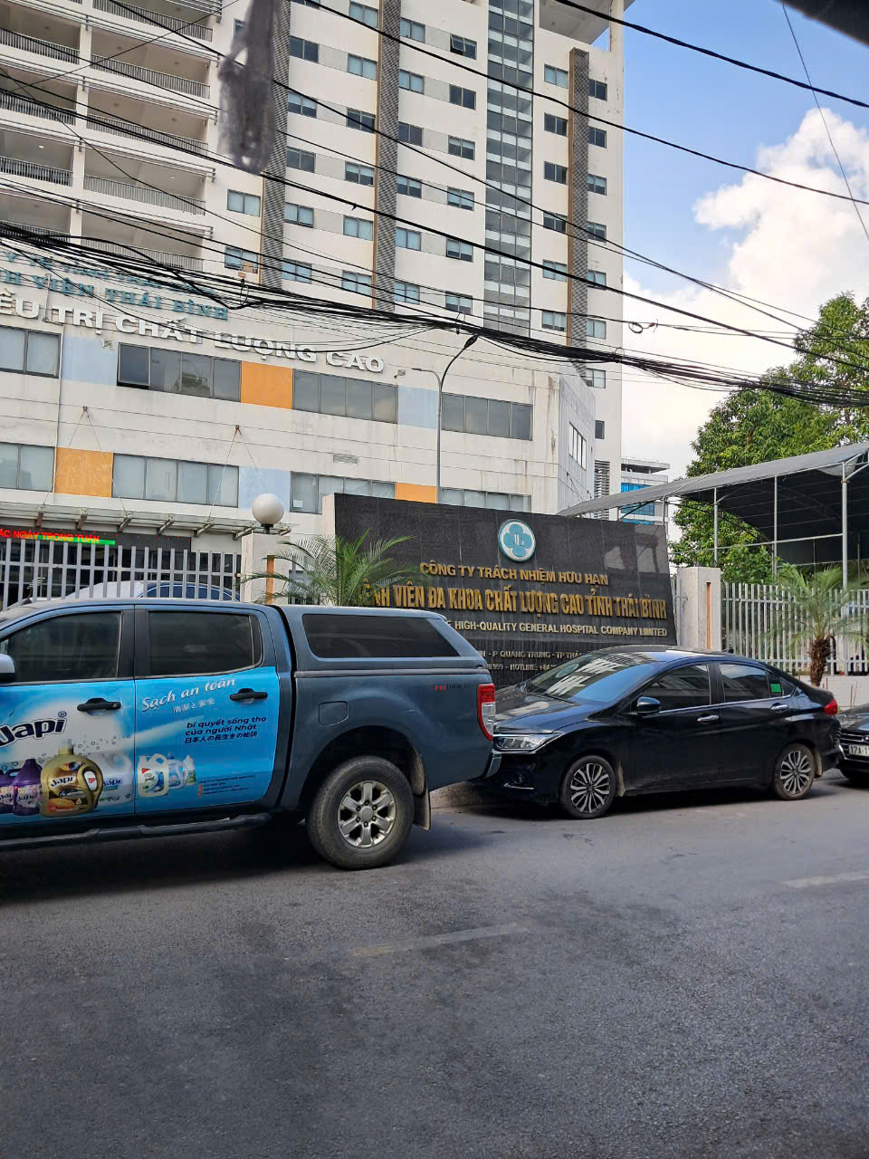 Bán gấp: nhà 9 tầng thiết kế hiện đại, ngay cổng bệnh viện đa khoa chất lượng cao - phố Phan Bá Vành, tỉnh Thái Binh: