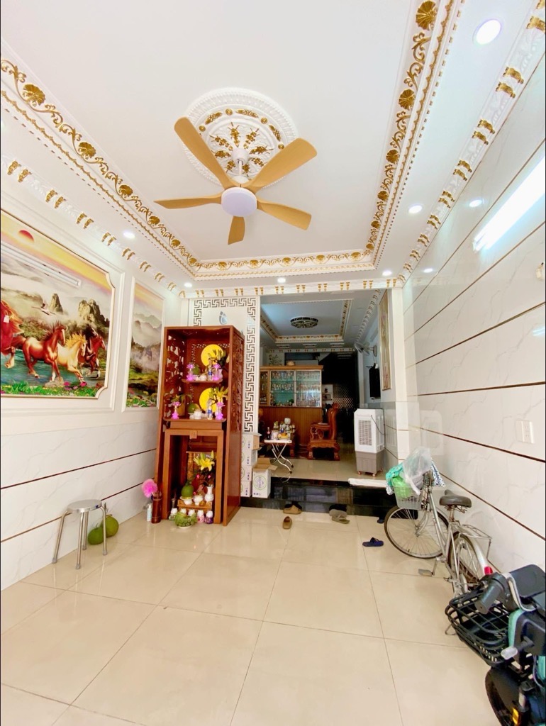 MẶT TIỀN KINH DOANH ĐỈNH - 4 TẦNG SIÊU ĐẸP - VỪA Ở VỪA KD - SỔ ĐẸP VUÔNG VỨC HC ĐỦ - MIẾU GÒ XOÀI 4X15.5M GIÁ CHỈ HƠN 5