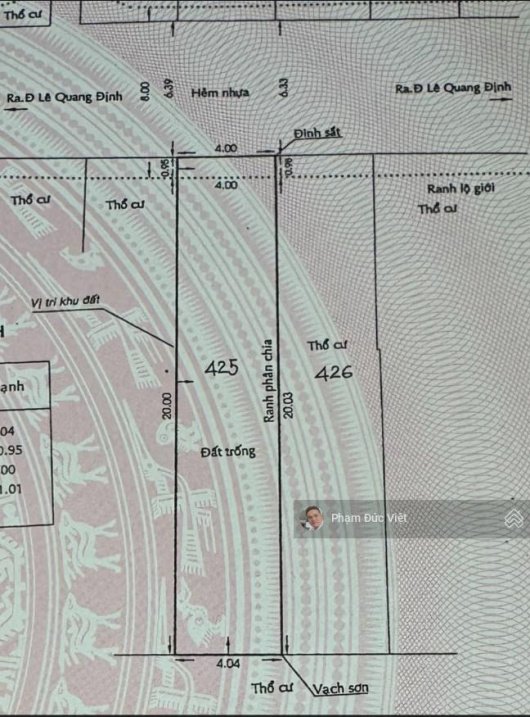 Ngộp bán đất hẻm xe tải thông Nơ Trang Long P7 Q Bình Thạnh 4x20m nở hậu 85m2 10,9 tỷ