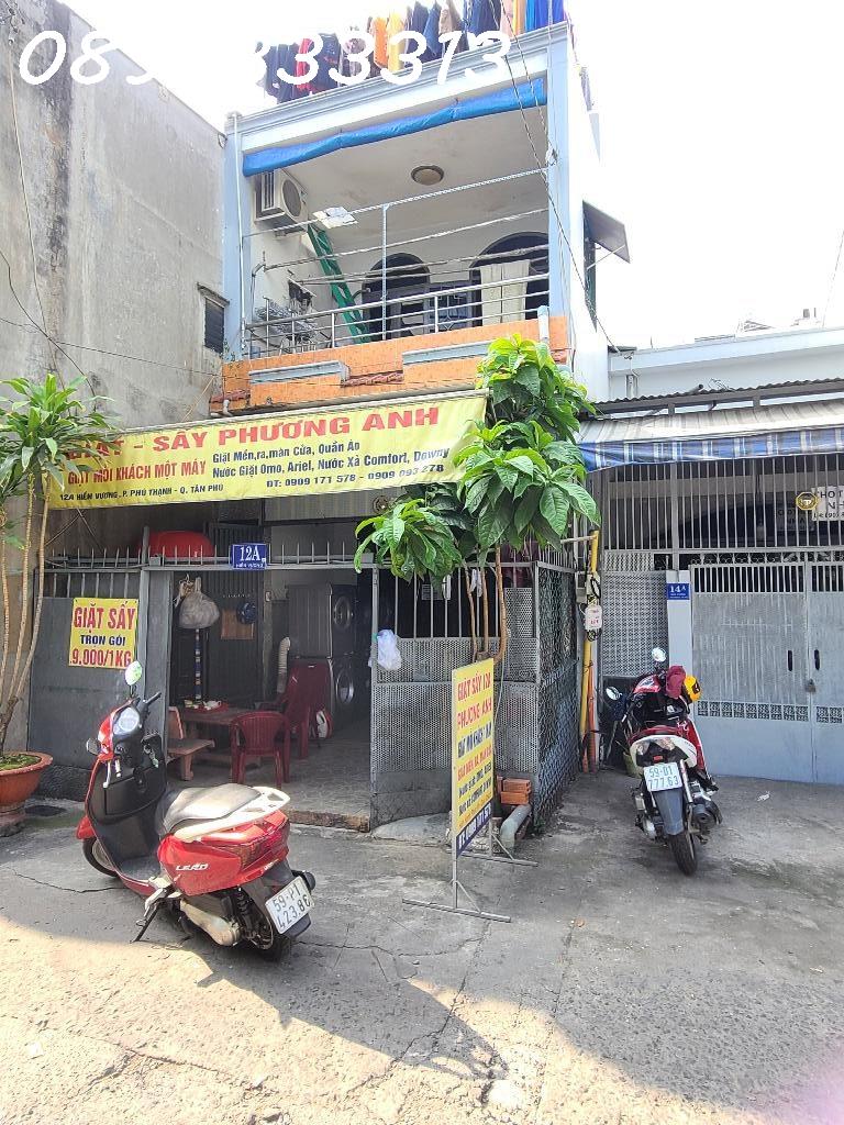 Bán nhà 12A Hiền Vương, Mặt tiền kd đỉnh chỉ 4,999 tỷ, 2 tầng diện tích 65m2, Vip Phường Phú Thạnh, Quận Tân Phú