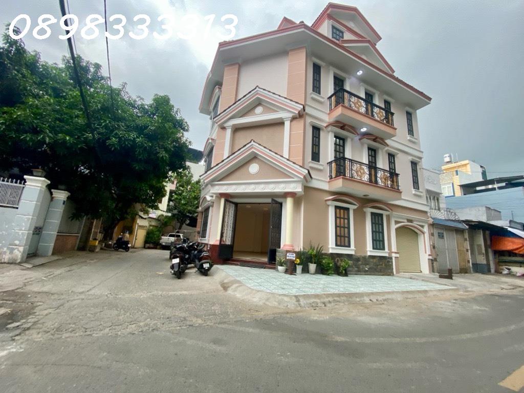 Biệt thự Mặt tiền trục Âu Cơ, Hòa Bình, Khuông Việt góc 3 mặt tiền, 100m2, 4 tầng,6PN, Chỉ 17 tỷ, Trungtamnhaban