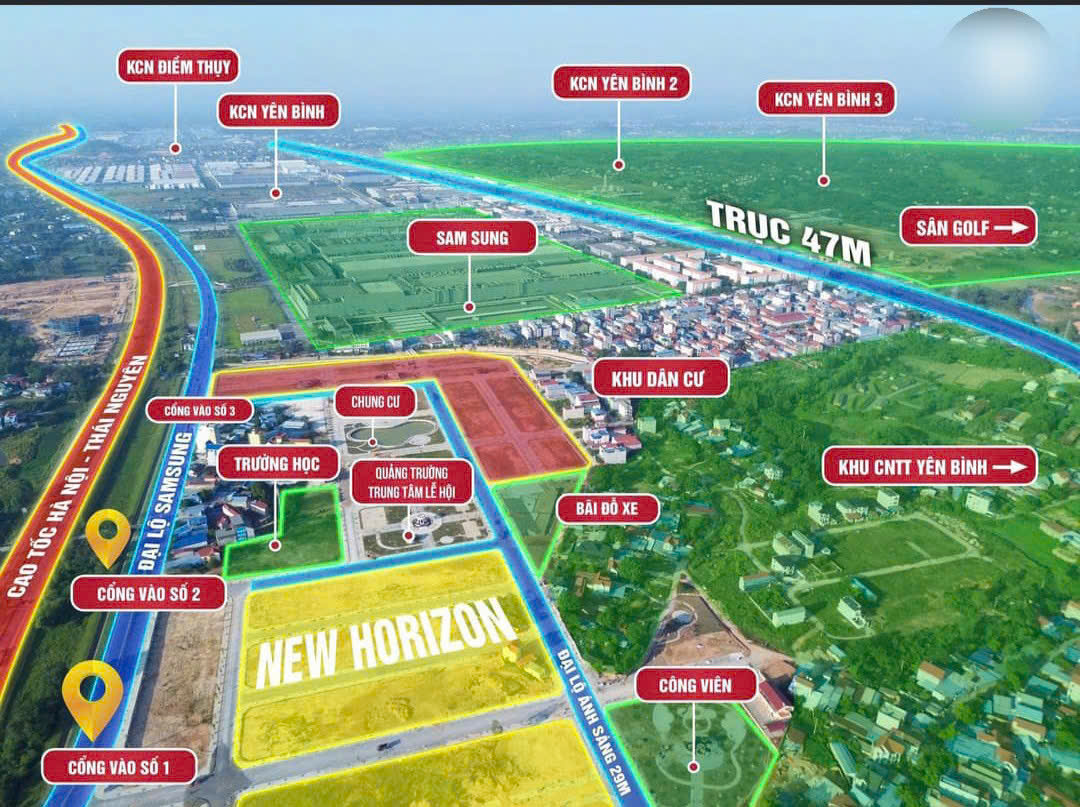 Chỉ từ 2x triệu/m2 có ngay đất nền dự án đẹp nhất thành phố trẻ Phổ Yên - Thái Nguyên, Cạnh cao tốc Hà Nội - Thái