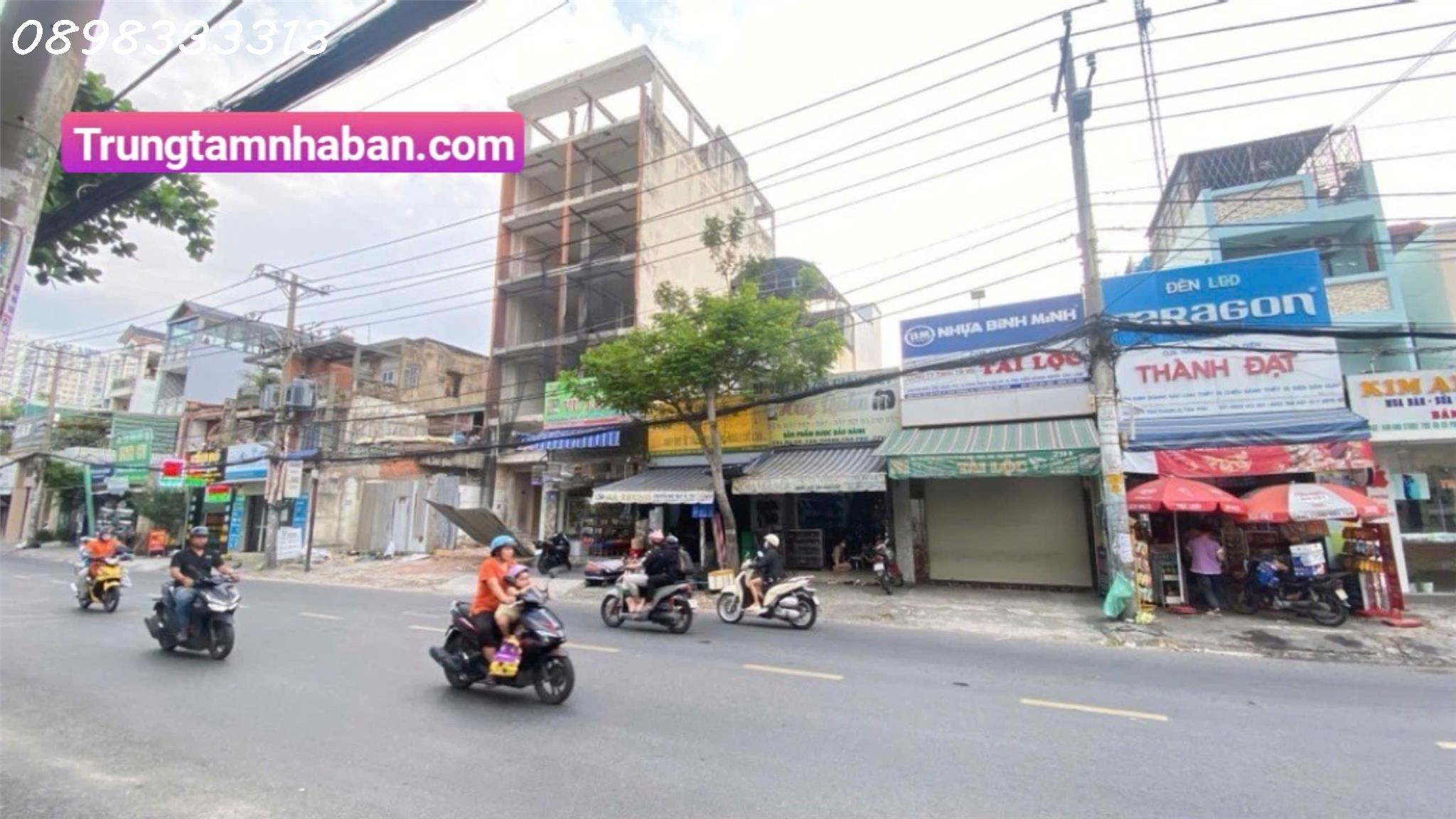 Bán nhà Mặt tiền đỉnh 789 Âu Cơ, Phường Tân Thành, Quận Tân Phú, 3,6x15, chỉ 7,6 tỷ. Trungtamnhaban