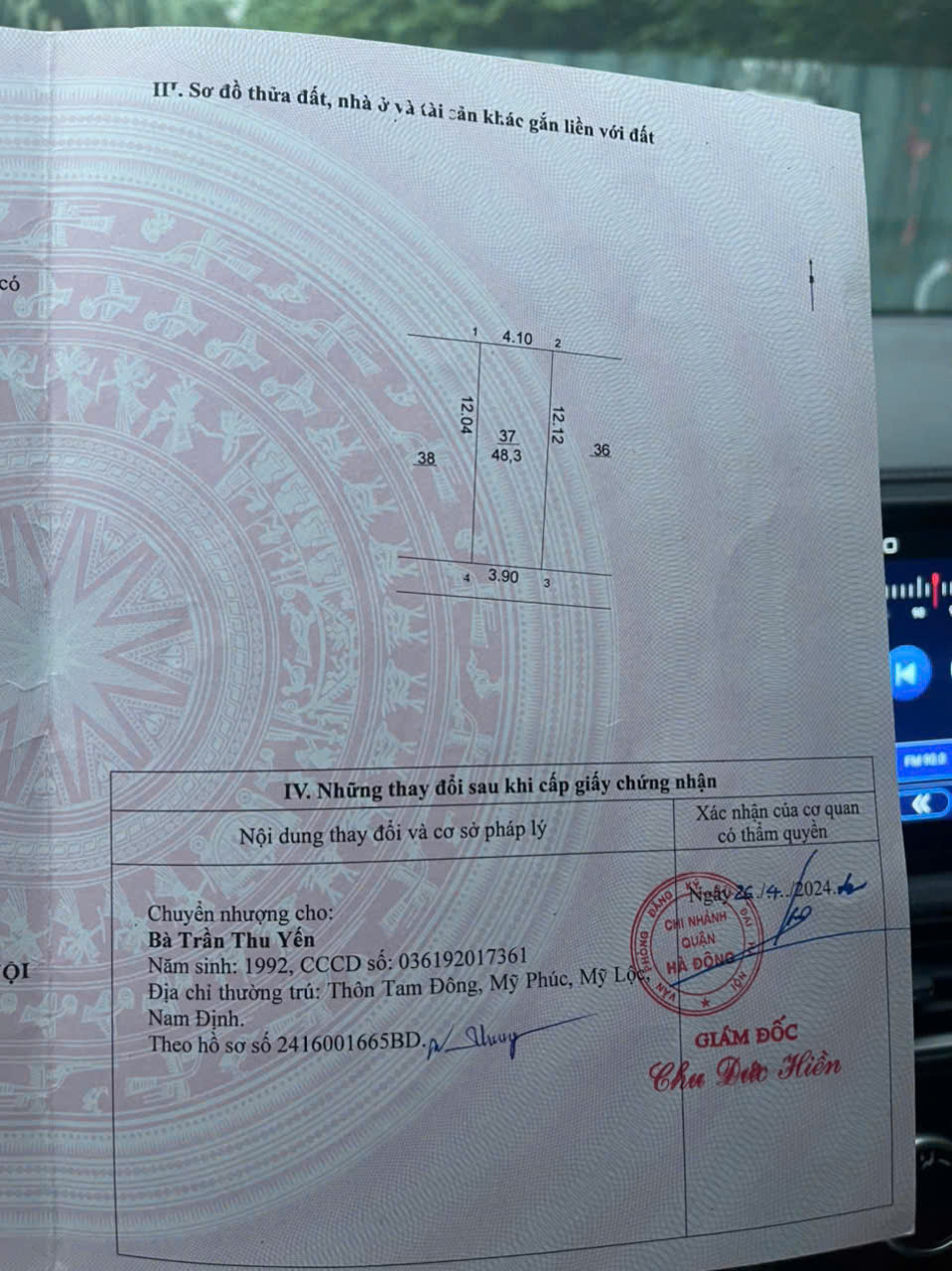 Hà đông ô tô vào hàng hiếm sót lại chỉ 2,x tỷ -48,3m đất tổ dân phố an thắng , biên giang , hà đông