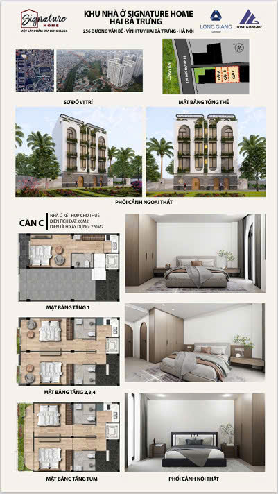 Chính chủ bán căn C - Signature Home Dương Văn Bé - phường Vĩnh Tuy - Hai Bà Trưng – Hà Nội