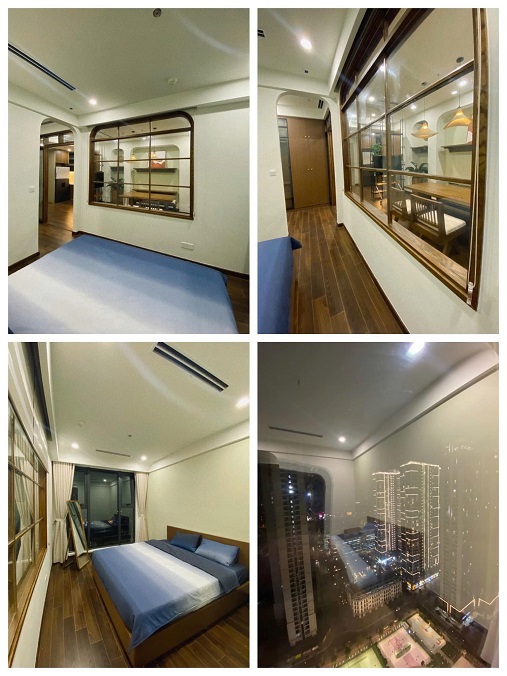 Cho thuê Căn hộ 1PN+1 (48m2) Tòa B Masteri West Height, Vinhomes Smart City, Tây Mỗ, Nam Từ Liêm