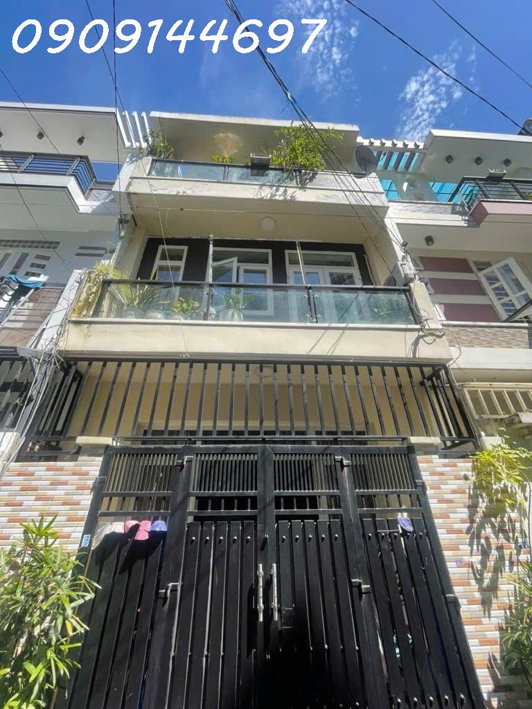 Nhà 3 tầng đường HIỆP THÀNH 13 (HT13), phường Hiệp Thành, Q12, dt 50m2 (5mx10m) Hẻm 6m thông Giá 4,55Tỷ