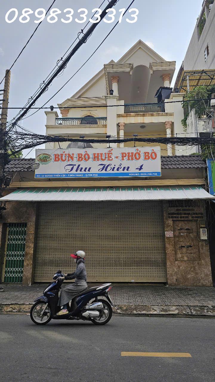 Bán nhà Góc 2 Mặt tiền đỉnh 42 Huỳnh Thiện Lộc, 8.5 x18, P Hòa Thạnh, Quận Tân Phú, Trung Tâm Nhà Bán