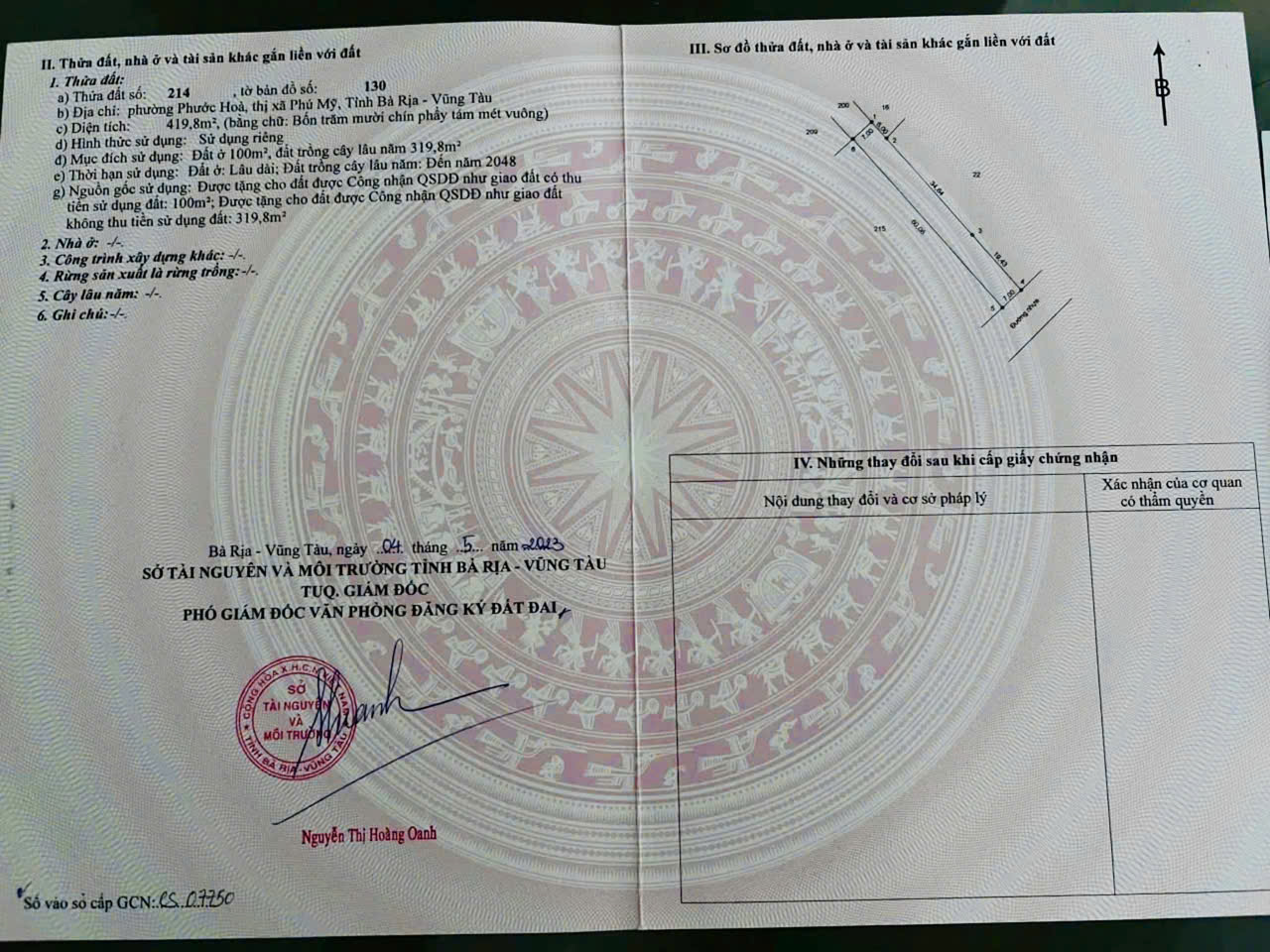 Giao dịch thành công , em chào bán luôn cho nóng . Khu bàn cờ Lam Sơn , đường vào trường Nguyễn Thi Minh Khai