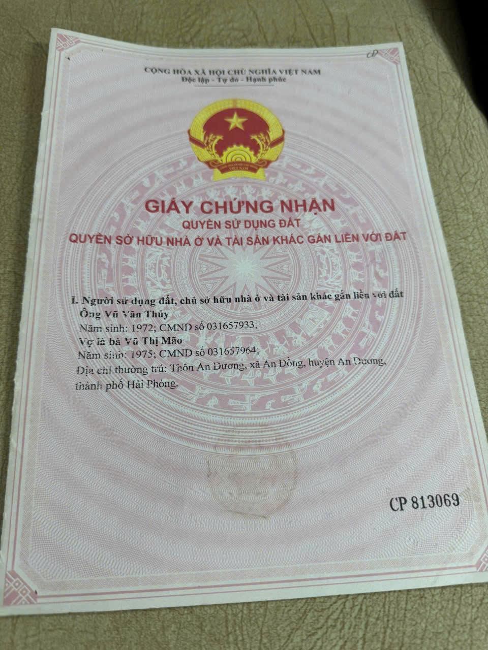 ĐẤT ĐẸP - GIÁ TỐT - Cần Bán Nhanh Lô Đất Vị Trí Đắc Địa Gần chợ Hoàng Mai, Hải Phòng