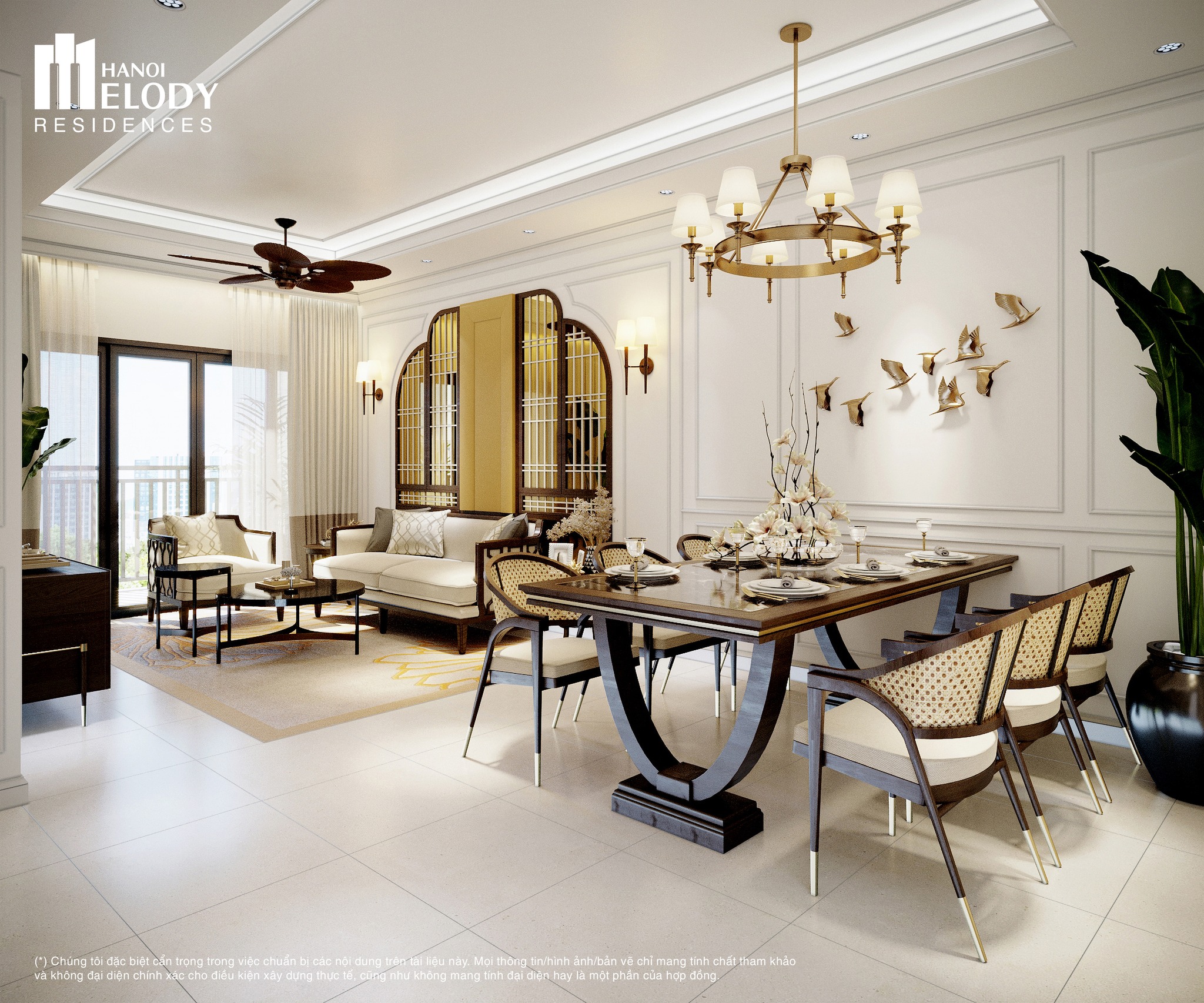 74m2 tầng thấp hướng Đông Nam Căn 2 ngủ tại Hanoi Melody Residences Linh Đàm. CHỐT GỌI EM