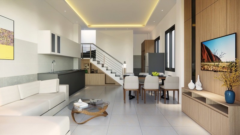 Căn hộ mặt tiền-cẩm Lệ 3 tầng - 8 phòng - Đầu tư siêu lợi nhuận- Dòng tiền 35 triệu / tháng - Giá chỉ 7 tỷ .