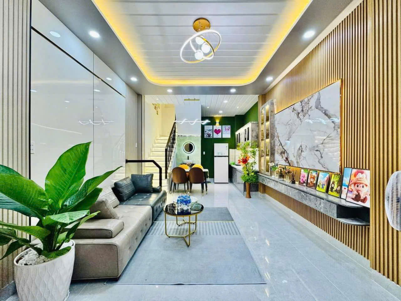 BÁN NHÀ NGAY CÔNG VIÊN LÀNG HOA GÒ VẤP - 3 TẦNG - NỘI THẤT CAO CẤP - GIÁ 4.x TỶ