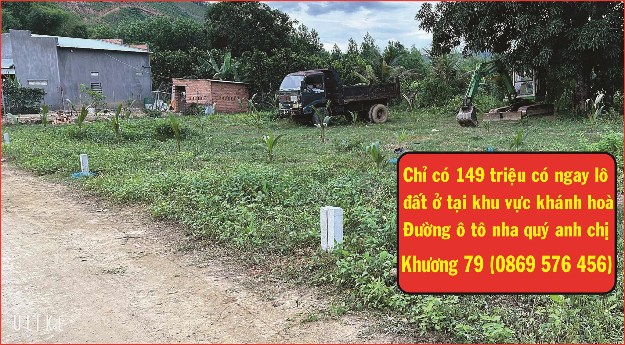 CHỈ 175 TRIỆU CÓ NGAY 145 MÉT THỔ CƯ TẠI KHÁNH VĨNH KHÁNH HOÀ