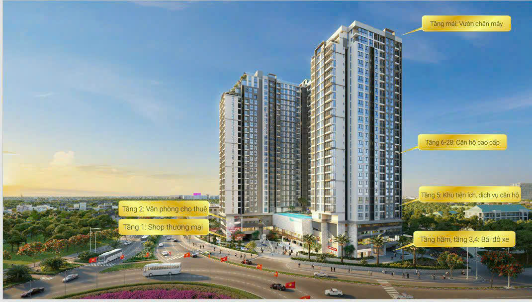 CHÍNH CHỦ CẦN BÁN CĂN HỘ CAO CẤP - 32M2 - HƯỚNG ĐÔNG NAM - VIEW ĐƯỜNG BÙI VIỆN, KHÁCH SẠN NIKKO & ROYGENT PARK – TUYẾN