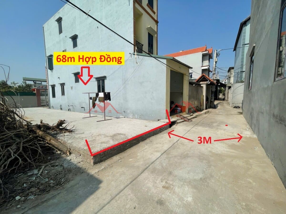 GIÁ 2TY850 ĐẤT TẠI HỢP ĐỒNG-CHƯƠNG MỸ D/T:68M