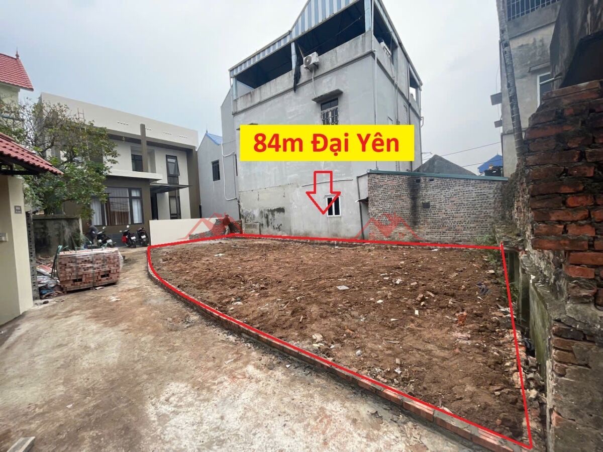GIÁ 2,8 TỶ ĐẤT TẠI ĐẠI YÊN-CHƯƠNG MỸ D/T:84M