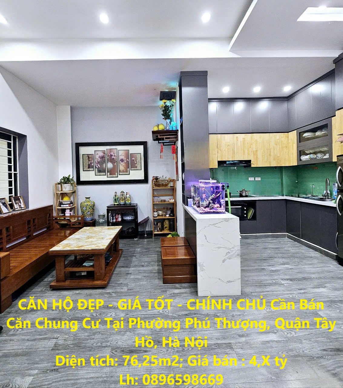 CĂN HỘ ĐẸP - GIÁ TỐT - CHÍNH CHỦ Cần Bán Căn Chung Cư Tại Phường Phú Thượng, Quận Tây Hồ, Hà Nội