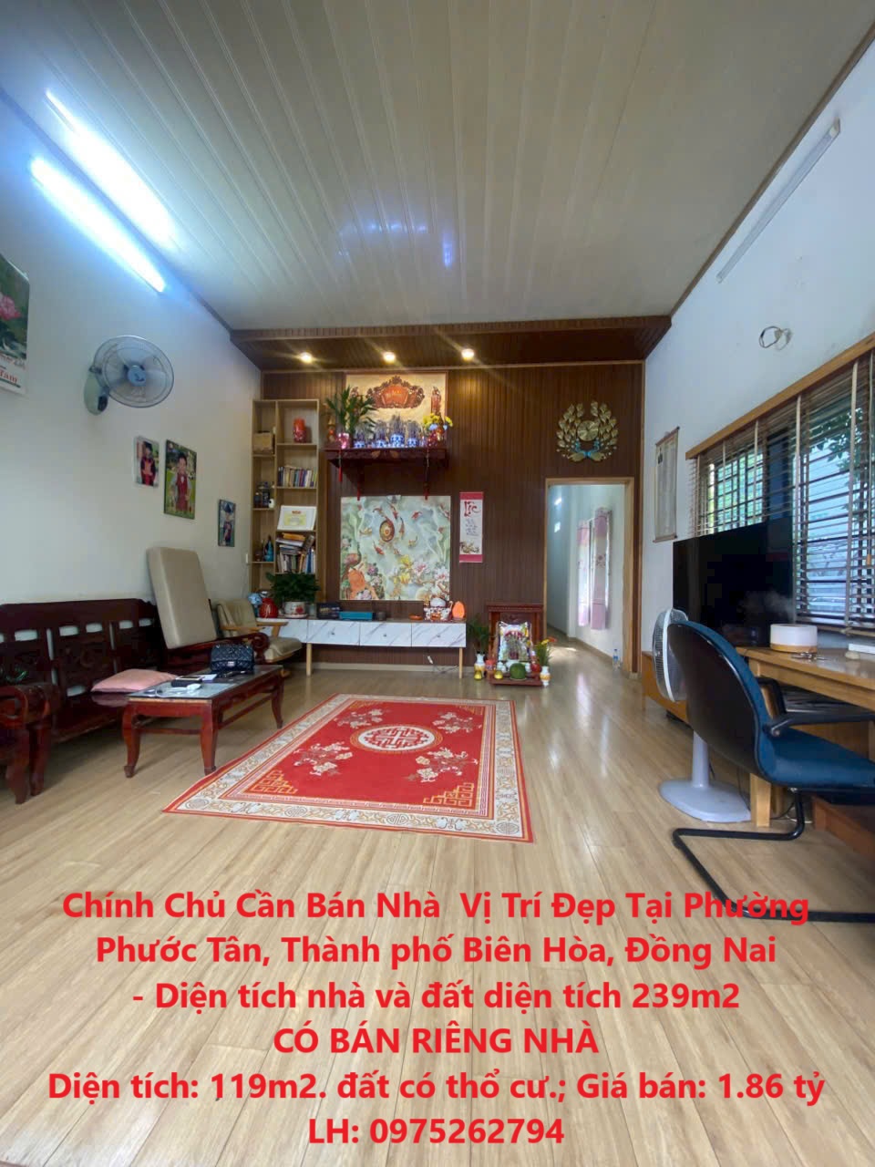 Chính Chủ Cần Bán Nhà Vị Trí Đẹp Tại Phường Phước Tân, Thành phố Biên Hòa, Đồng Nai