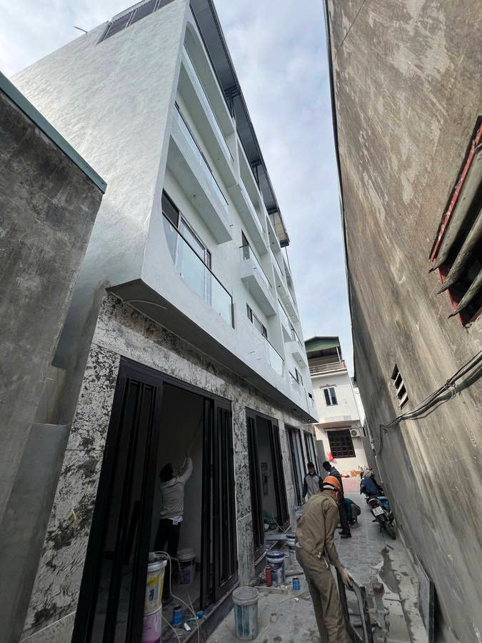 LÔ 4 CĂN BÁT KHỐI- LONG BIÊN, NỞ HẬU 36M2,5 TẦNG, MT 3.5M, 5.9 TỶ.